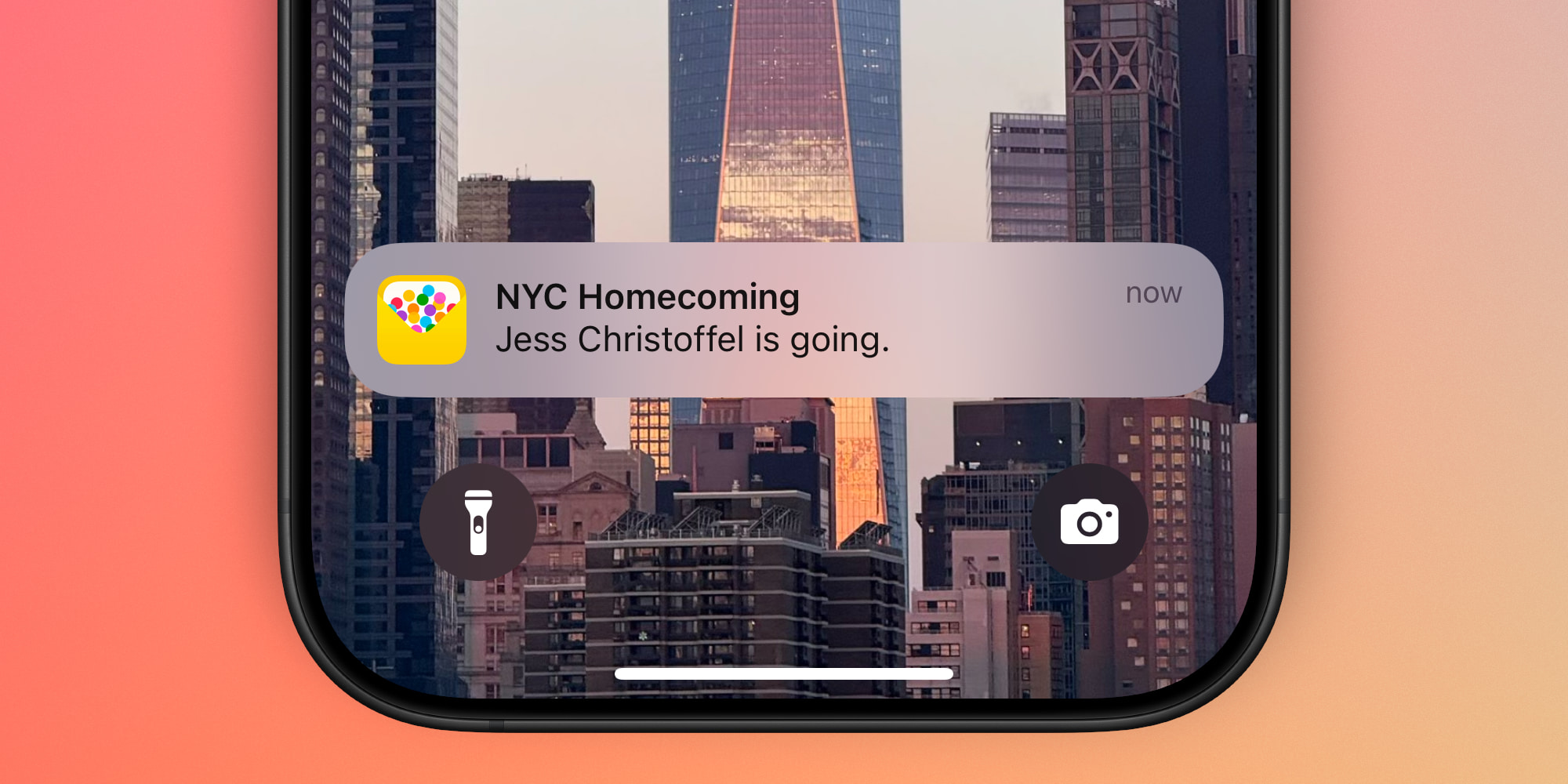 Invites app notification