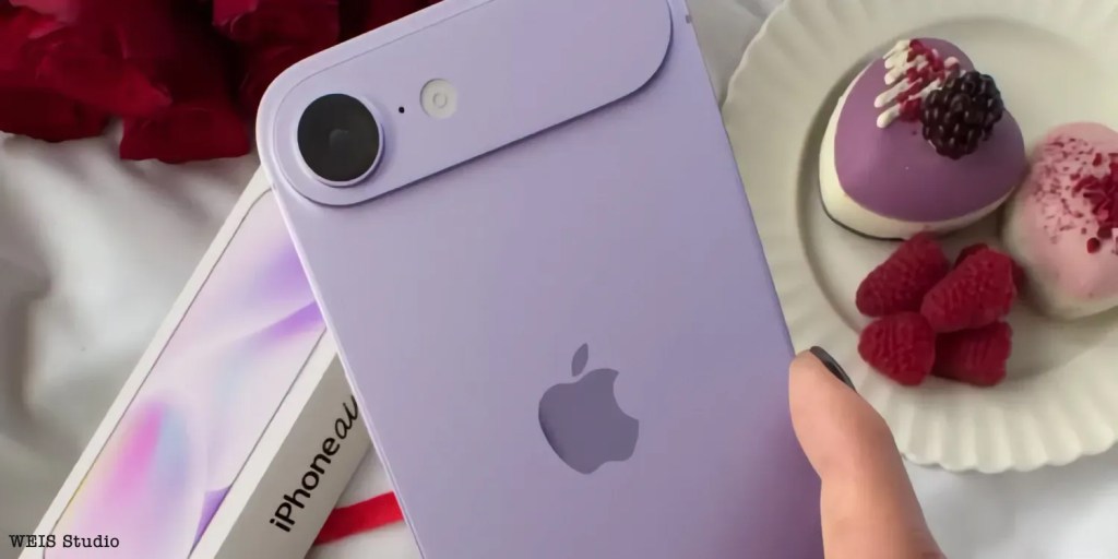 iPhone 17 Air concept by WEIS Studio