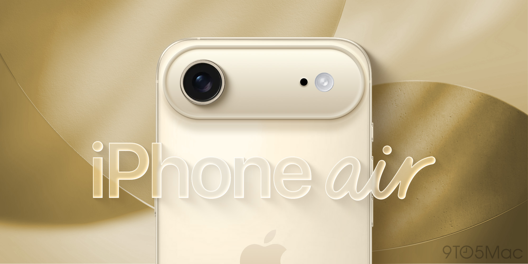 iPhone Air concept yellow