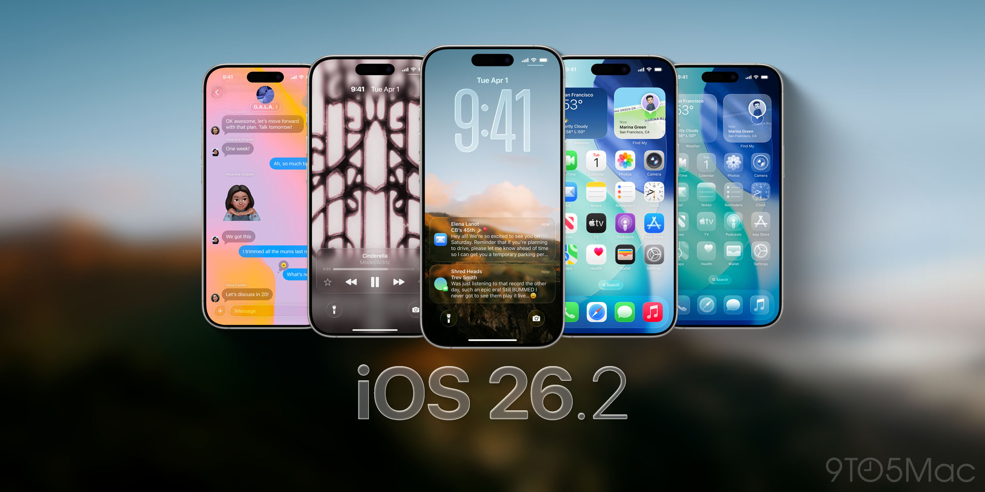 iOS 26.2 hero