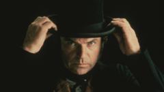 Sam Neill in The Piano wearing a bowler hat