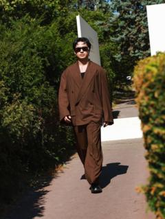 Hudson Williams attends the Balenciaga Haute Couture Fall/Winter 2026/2027 show as part of Paris Fashion Week on July 08, 2026 in Paris, France.