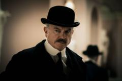 Neill as the moustached Major Chester Campbell in BBC TV's Peaky Blinders