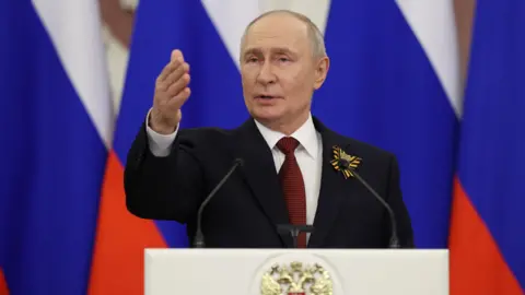 Reuters Russian President Vladimir Putin speaks during a press conference in Moscow.