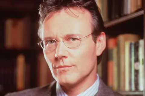 Getty Images Anthony Head in glasses in a still from Buffy in 1998