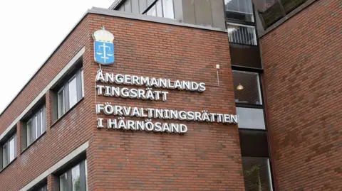 Getty Images The Angermanland District Court building in Harnosand, Sweden