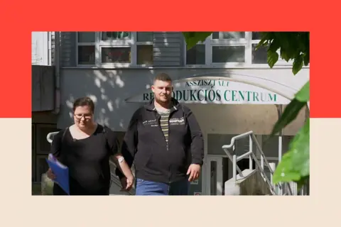 Barbara Elek and her husband Levi
