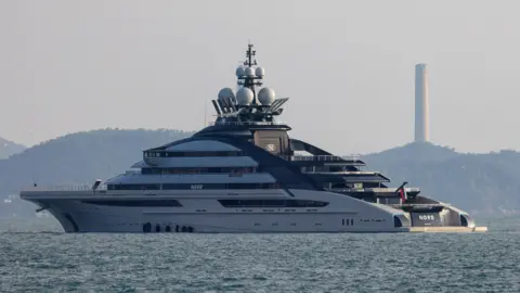 Reuters The 465-foot superyacht 