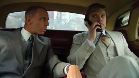 Tailored Films Jeremy Strong and Sebastian Stan in The Apprentice