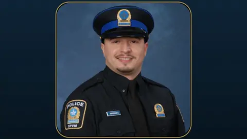 Police Montréal Mohamed Lamine Benredouane, 34, had been part of the force since 2021