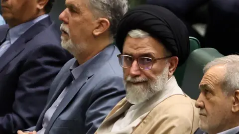 EPA Iranian Intelligence Minister Esmaeil Khatib attends a Parliament session 