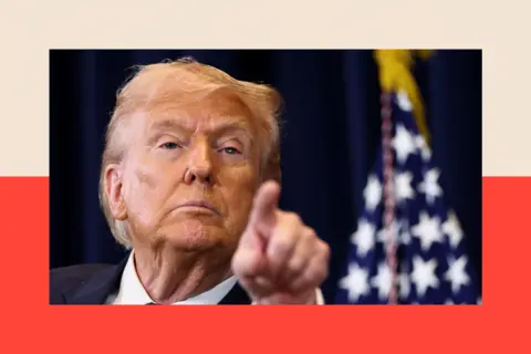 Reuters Donald Trump pointing
