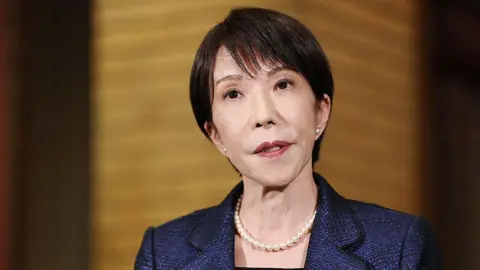 Getty Images Japan Prime Minister Sanae Takaichi