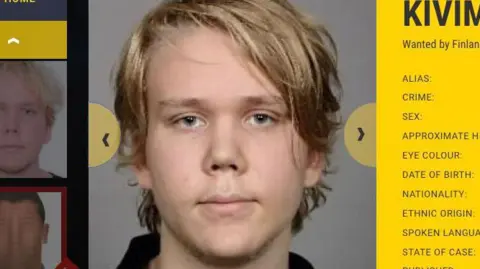 Europol Juilius Kivimaki wanted poster
