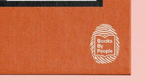 Books by People A book with the stamp 'Books By People' on it