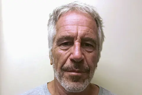 Reuters Epstein mugshot taken for the New York State Division of Criminal Justice Services' sex offender registry 2017