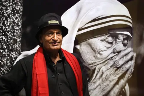 South China Morning Post via Getty Images Raghu Rai, Photographer of exhibition 