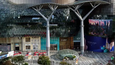 Getty Images A view of Singapore's Ion Orchard mall