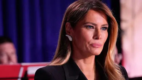 Getty Images Melania Trump attends the annual White House Correspondents' Association dinner at a hotel in Washington DC