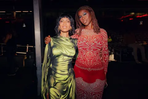 Blair Brown Anoushka Shankar and Kara Jackson