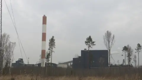 Estonian Public Broadcasting A power plant on an overcast day