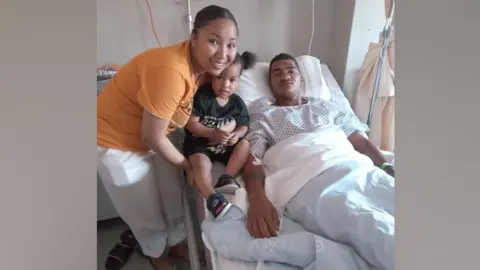 Delvin Safers Man in a hospital bed