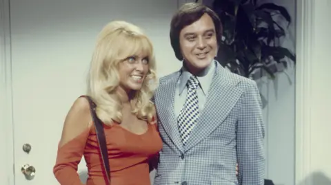 Disney via Getty Images Joy Harmon and Michael Callan pictured in The Odd Couple