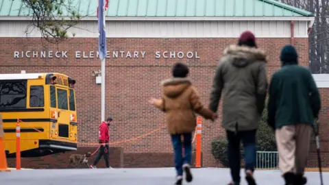 Getty Images Exterior of Richneck Elementary School in Virginia
