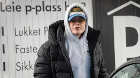 Reuters Marius Borg Hoiby on his way to a meeting with his lawyer in Oslo in January