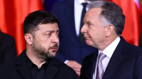 Getty Images Zelensky and Witkoff