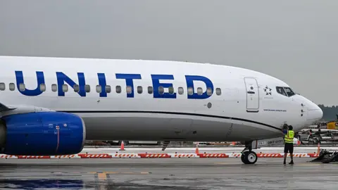 Getty Images United Airlines plane
