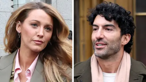 AFP via Getty Images Blake Lively and Justin Baldoni