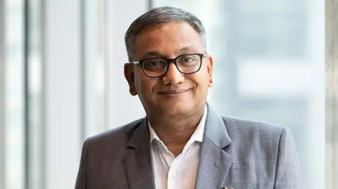 AFP via Getty Images Sundararaman Ramamurthy, the chief executive of the Bombay Stock Exchange
