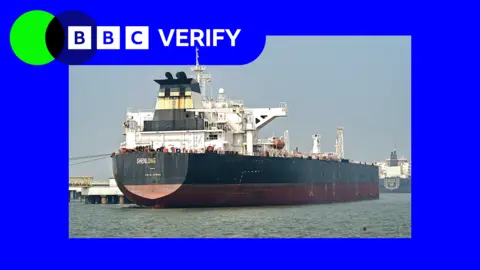 Getty Images Photo of a docked oil tanker