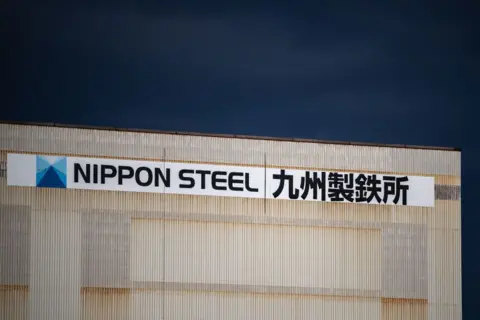 Getty Images A Nippon Steel plant in Japan