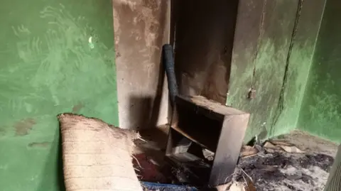 BBC Part of the attacked Kano mosque