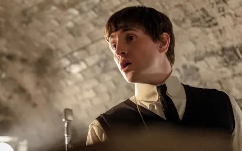 Sony Pictures Paul Mescal as Sir Paul McCartney in a recreation of Liverpool's Cavern Club