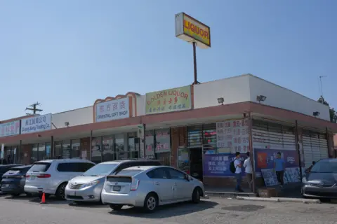 Fatman Ding Plaza in Monterey Park, California