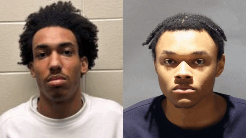 Jayon Burgher, 18, and Sheldon Tracey-Stewart, 18