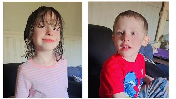 Lilly, 6, and Jack, 4, Sullivan have been missing since May 2. (RCMP composite image)
