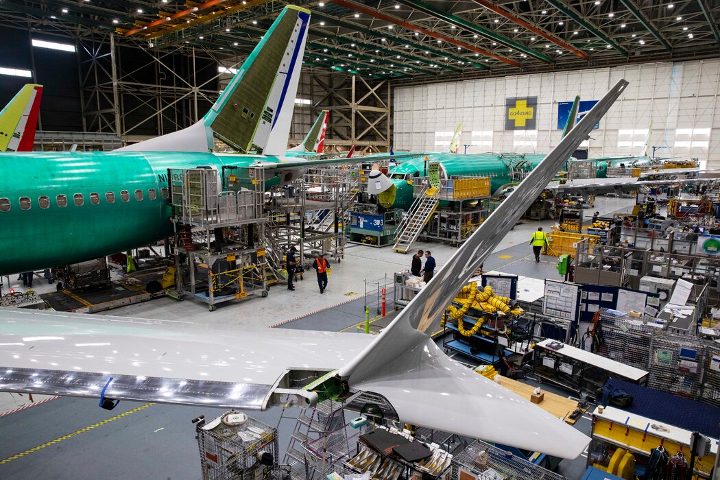 波音在倫頓的工廠，737 Max機型在這裡組裝。儘管公司存在問題，但許多員工說，他們仍對波音有深深的敬意，想看到公司恢復聲譽。