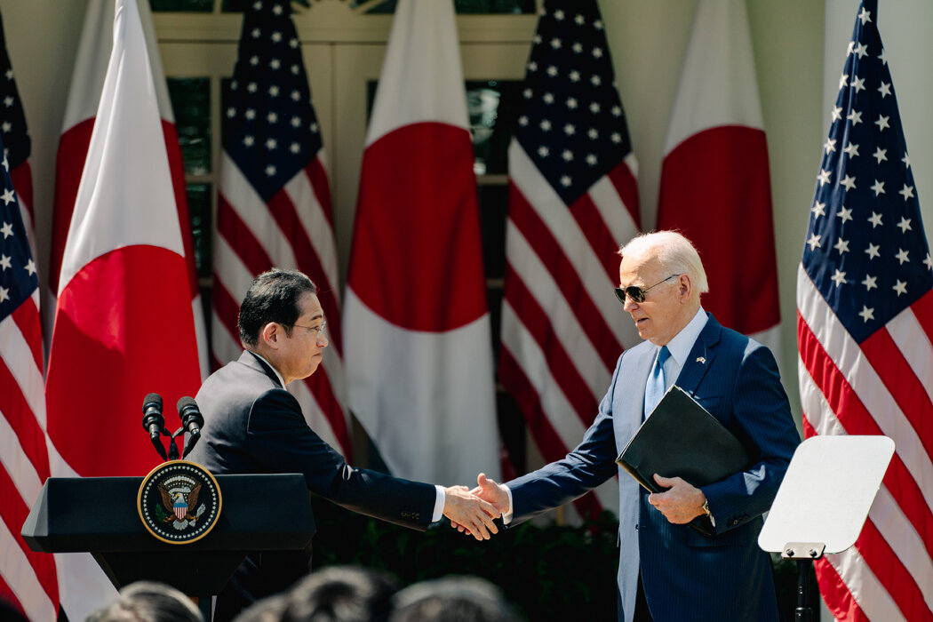 週三,美國總統拜登和日本首相岸田文雄在白宮重申了兩國幾十年來的紐帶關係。