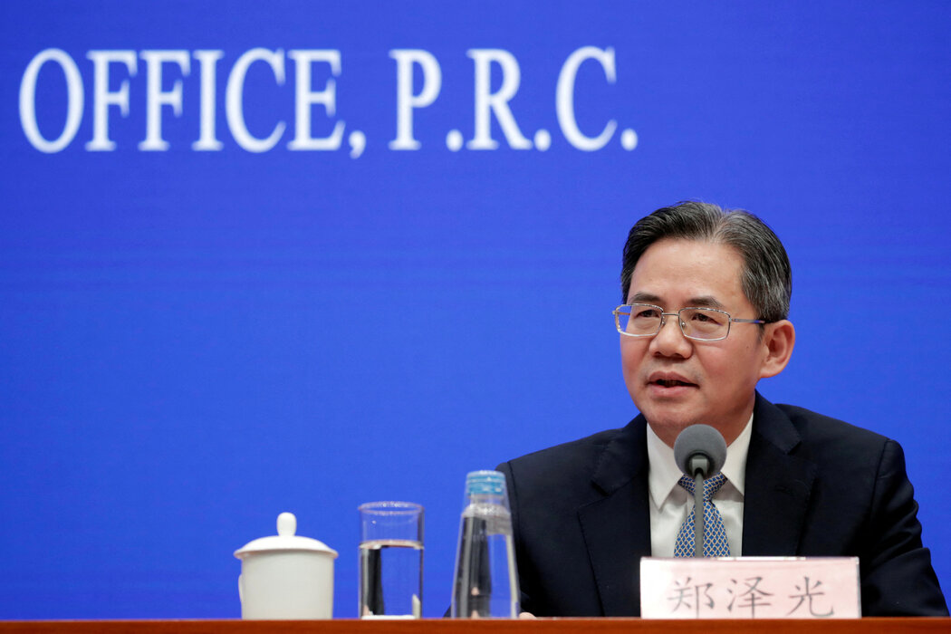 中國駐英國大使鄭澤光,攝於2019年。