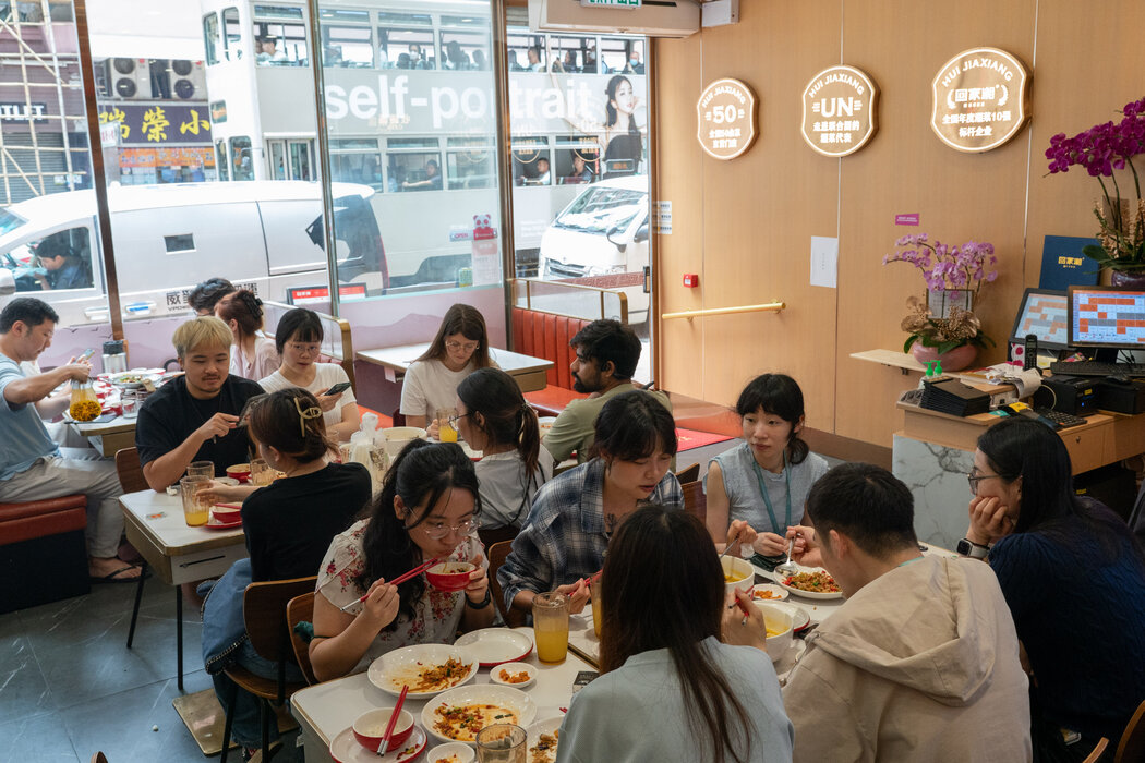 中國大陸知名連鎖店回家湘在香港開業，試圖在香港競爭激烈的餐飲業中佔據一席之地。