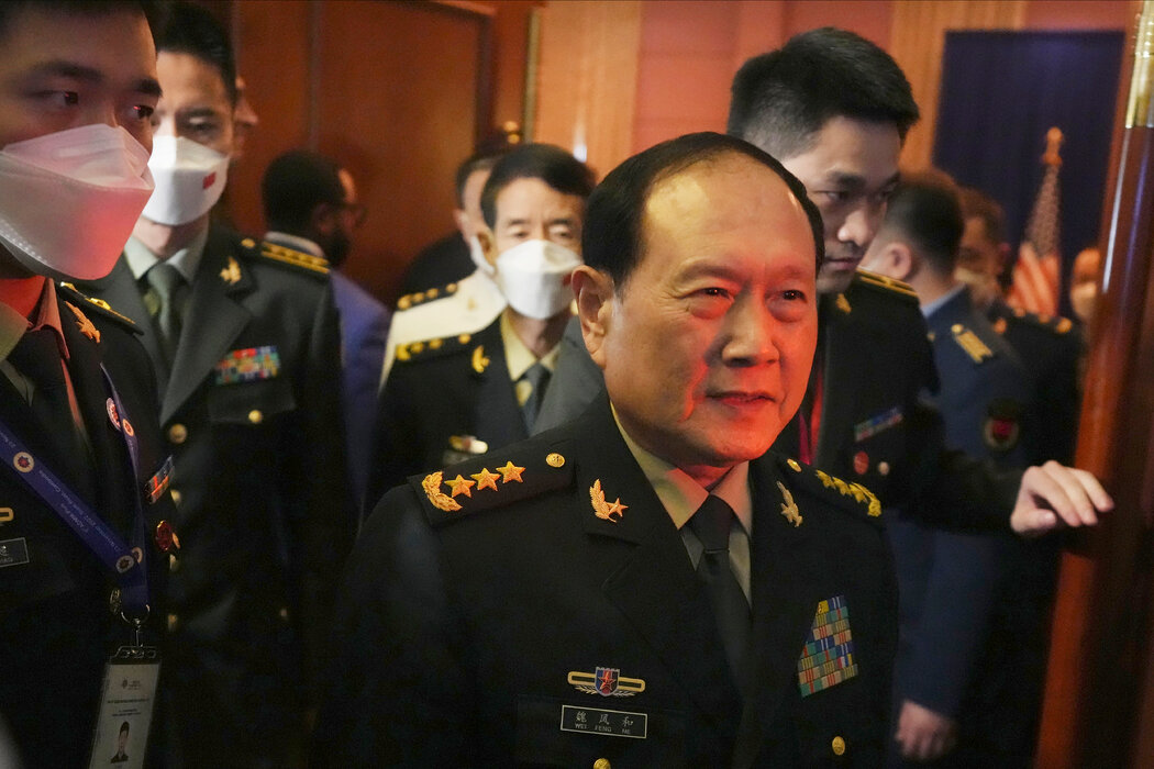 魏鳳和將軍2022年在柬埔寨。他曾於2018年至2023年擔任中國國防部長。
