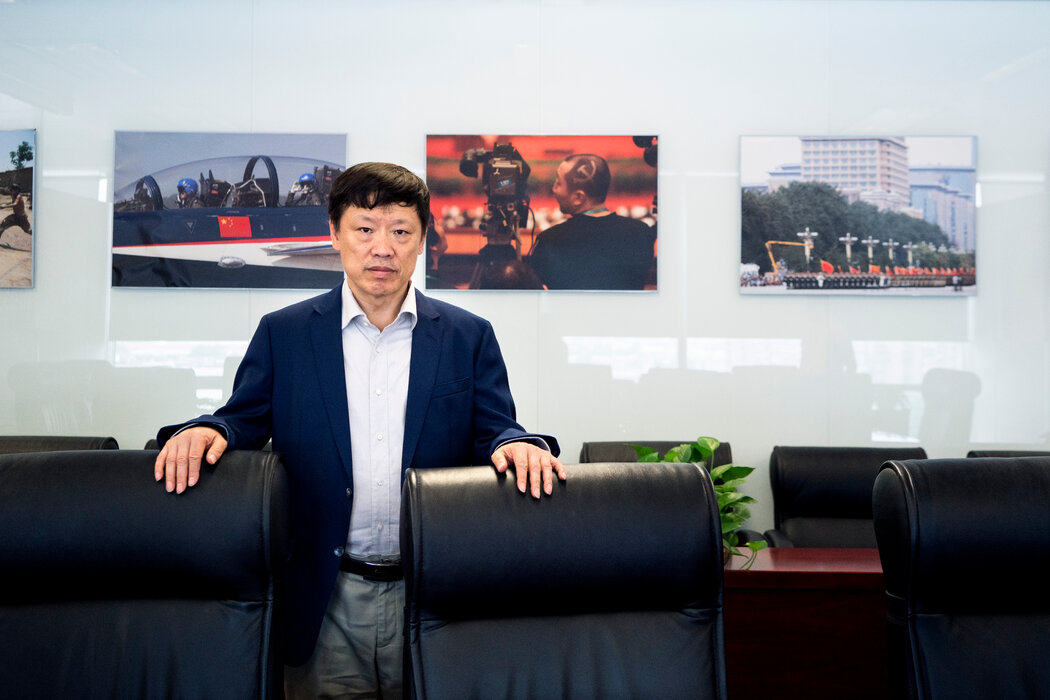 胡錫進，2019年攝於北京。
