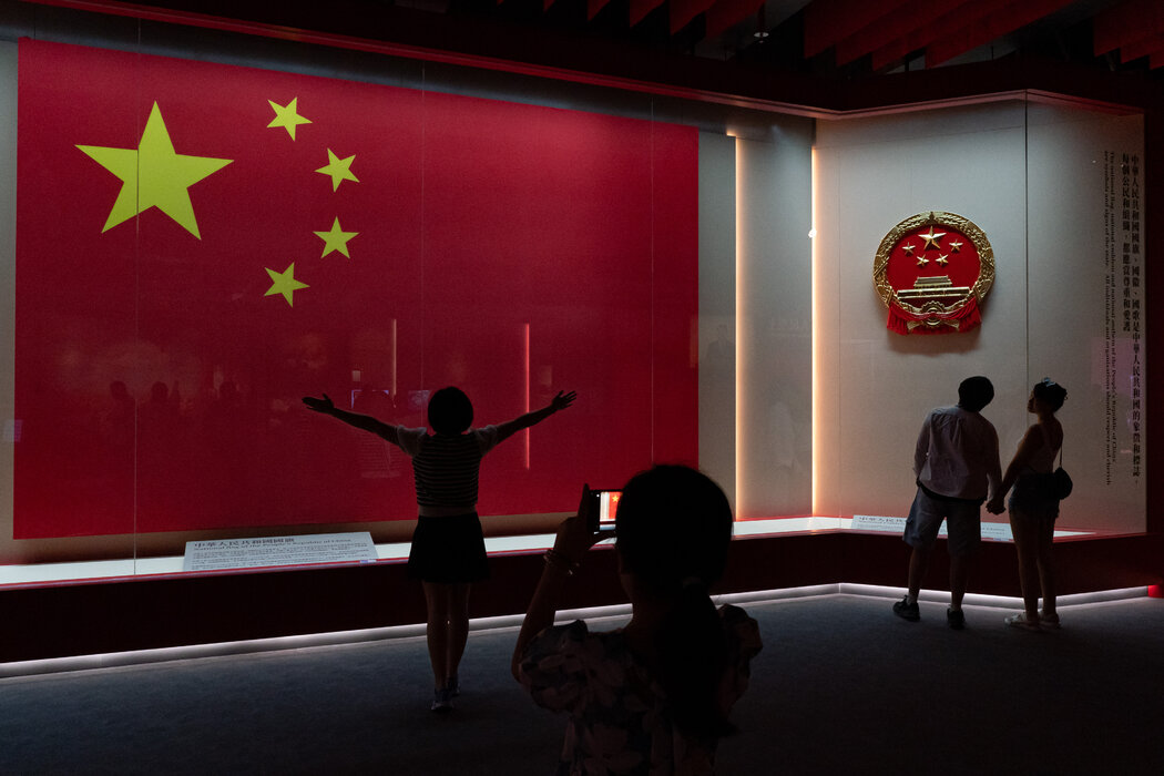 香港歷史博物館一場新的國家安全展覽。