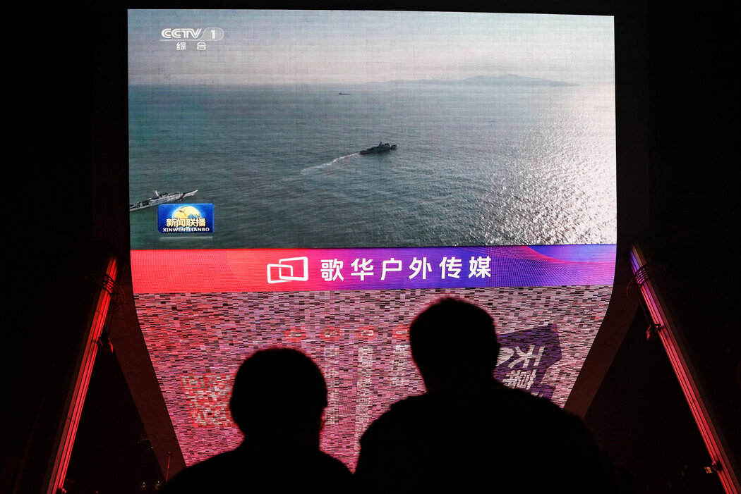 一週前，中國曾進行環台軍演，展示其有能力切斷台灣食品和燃料供應，現在又宣布將進行實彈演習。