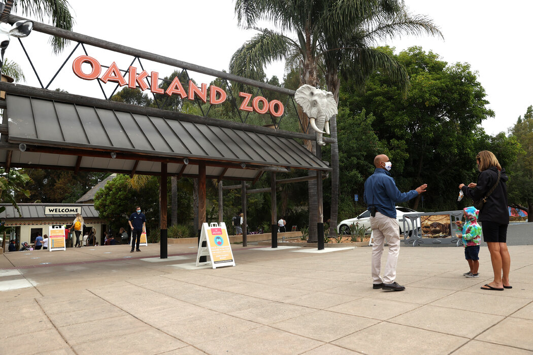 位於加利福尼亞州的奧克蘭動物園。該市官員花了近十年的時間試圖為該公園引進熊貓。