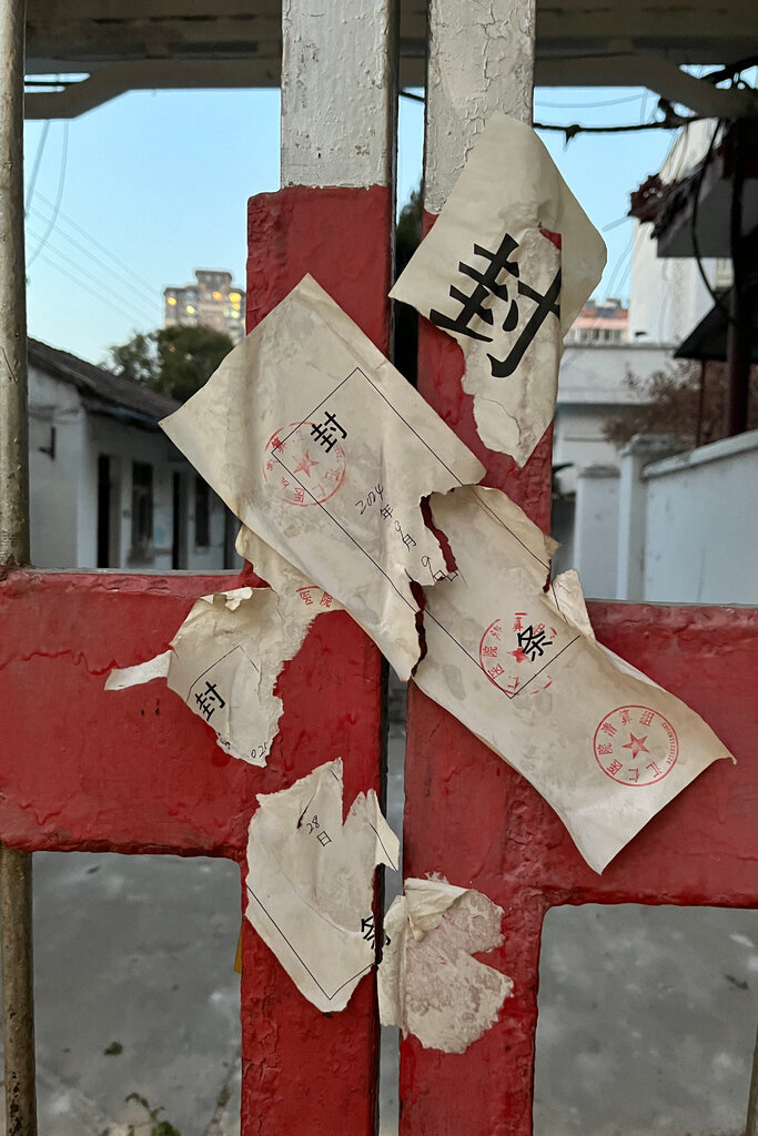 宿遷市的匯仁醫院大門緊閉。
